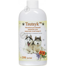 Tsutsyk Шампунь  для животных с жесткой и сухой шерстью 200 мл для собак/для котов (80297)