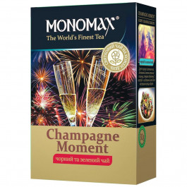Мономах Чай черный и зеленый рассыпной Champagne Moment 80 г (4820198870683)
