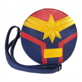 Cerda Captain Marvel Shoulder Strap Faux-Leather Handbag