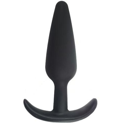 LoveToy Lure Me Butt Plug Slim, черная (6970260901482) - зображення 1