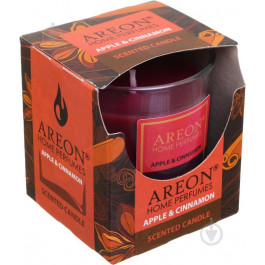 AREON Свічка ароматична у склі  Apple Cinnamon (3800034979726)