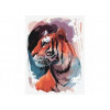Ідейка Картина по номерам Взгляд тигра KHO4233 30х40 см - зображення 1