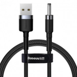 Baseus USB to DC 3.5mm Cafule 1m Grey/Black (CADKLF-G1)