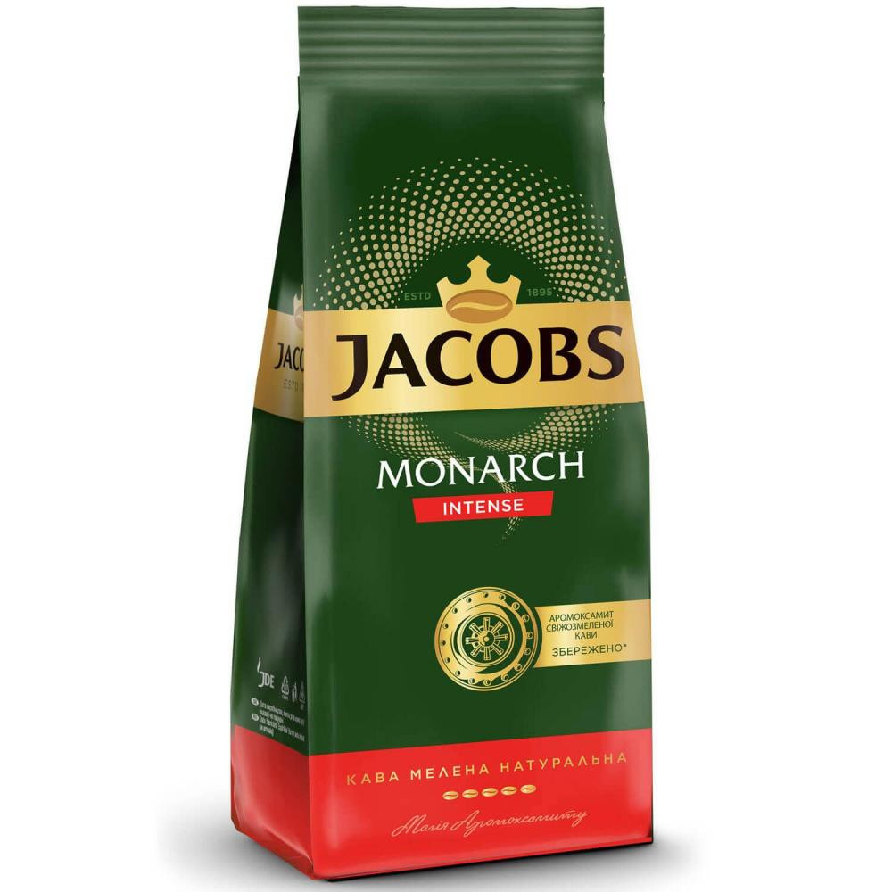 Jacobs Monarch Intense молотый 450 г (8714599101971) - зображення 1