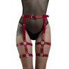 Bijoux Pour Toi Гартеры Feral Feelings Garter SO3449, красные (7770000272754) - зображення 1