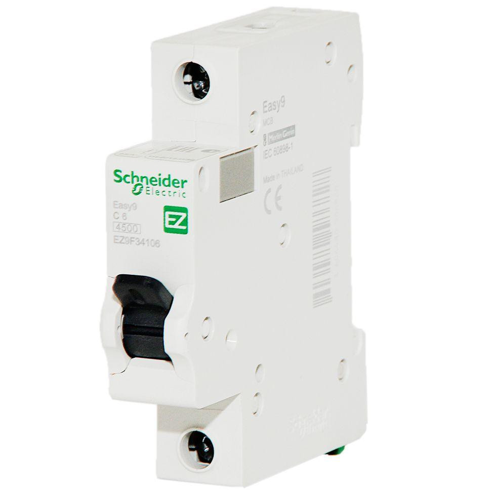 Schneider Electric Easy9 1 п., 6А, С (EZ9F34106) - зображення 1