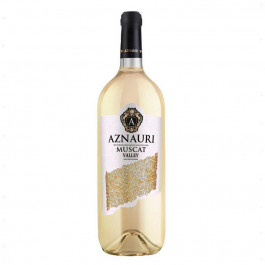 Aznauri Вино  Muskat Valley напівсолодке 1,5л 10-13,5% (4820189293859)
