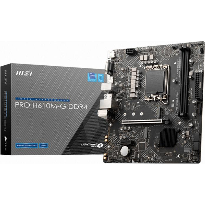 MSI PRO H610M-G DDR4 - зображення 1