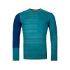 Ortovox Термофутболка  185&#39;&#39; Rock001n001wool Long Sleeve M Pacific Green size L (0156.001.0156) - зображення 1