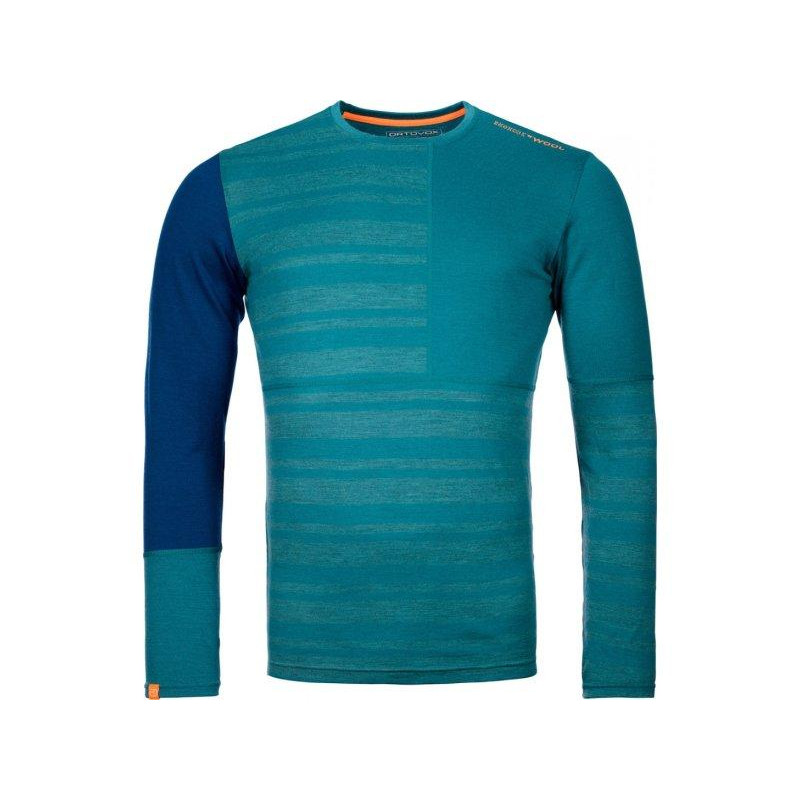 Ortovox Термофутболка  185&#39;&#39; Rock001n001wool Long Sleeve M Pacific Green size L (0156.001.0156) - зображення 1