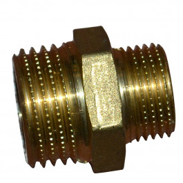 General Fittings Ниппель латунный, редукционный, IT, D=1 1/4x1 (260003H121000H)