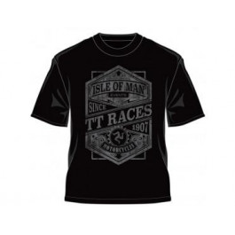IOMTT Футболка IOMTT Races since 1907 Retro T-Shirt Black S