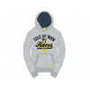 IOMTT Толстовка  TT Logo Hoodie Heather Grey Lime Diamond M - зображення 1