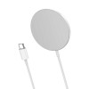 Hoco CW29 Magnetic wireless fast charger 15W White - зображення 3