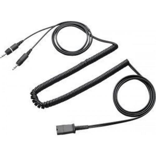 Plantronics QUICK DISCONNECT CABLE TO DUAL 3.5MM (28959-01) - зображення 1