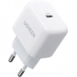 UGREEN CD272 30W GaN 1xUSB-C PD Wall Charger White (40942)