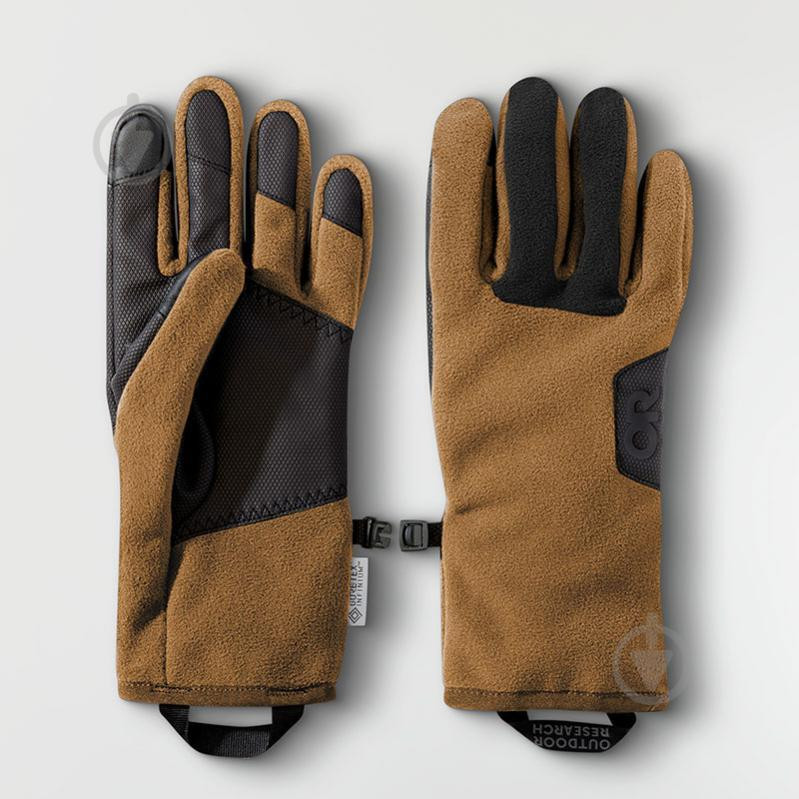 OUTDOOR RESEARCH Рукавиці  MEN&#39;S GRIPPER SENSOR GLOVES 283279-0014 р. M коричневий - зображення 1