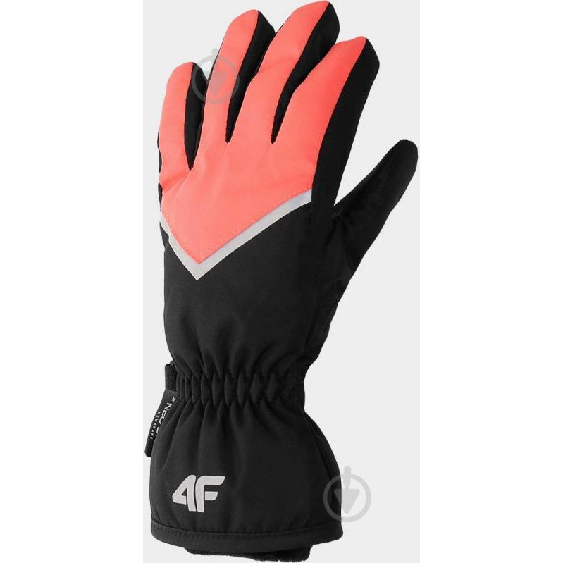 4F Рукавиці  GLOVES FNK F039 4FJAW22AFGLF039-21S р. L кораловий - зображення 1