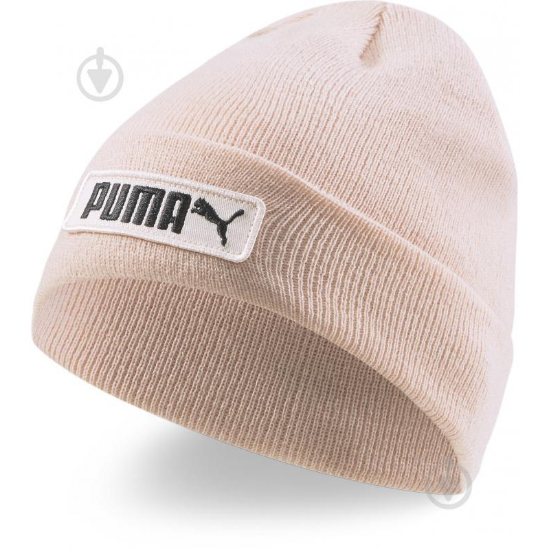 PUMA Шапка  Classic Cuff Beanie Jr 2346204 р.one size пудра - зображення 1