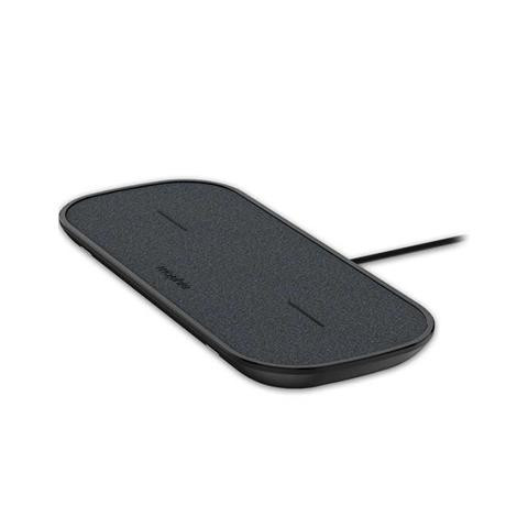 Mophie Dual Wireless Charging Pad 10W Black (409903635) - зображення 1