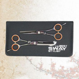 SWAY Набор парикмахерских ножниц  Grand 402 размер 5.5"