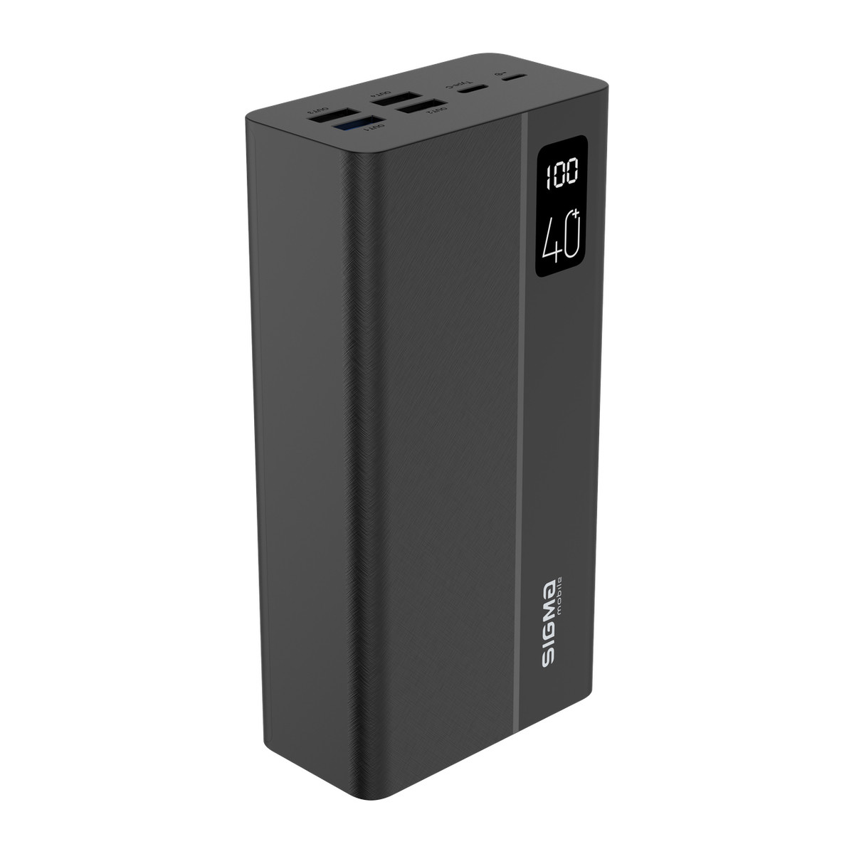 Sigma mobile X-power SI40A3QL 40000 mAh Type-C PD20W QC22,5W Black купить в  интернет-магазине: цены на внешний аккумулятор (павербанк) X-power SI40A3QL  40000 mAh Type-C PD20W QC22,5W Black - отзывы и обзоры, фото и