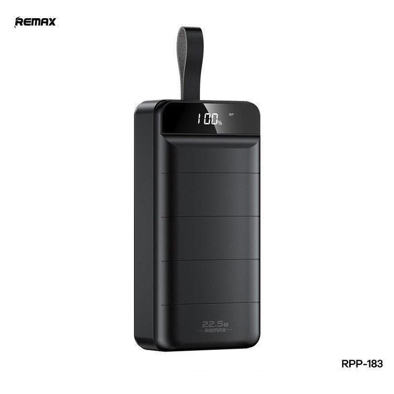 REMAX Leader Series 2.1A Fast Charging Power Bank 50000mAh RPP-185 Black - зображення 1