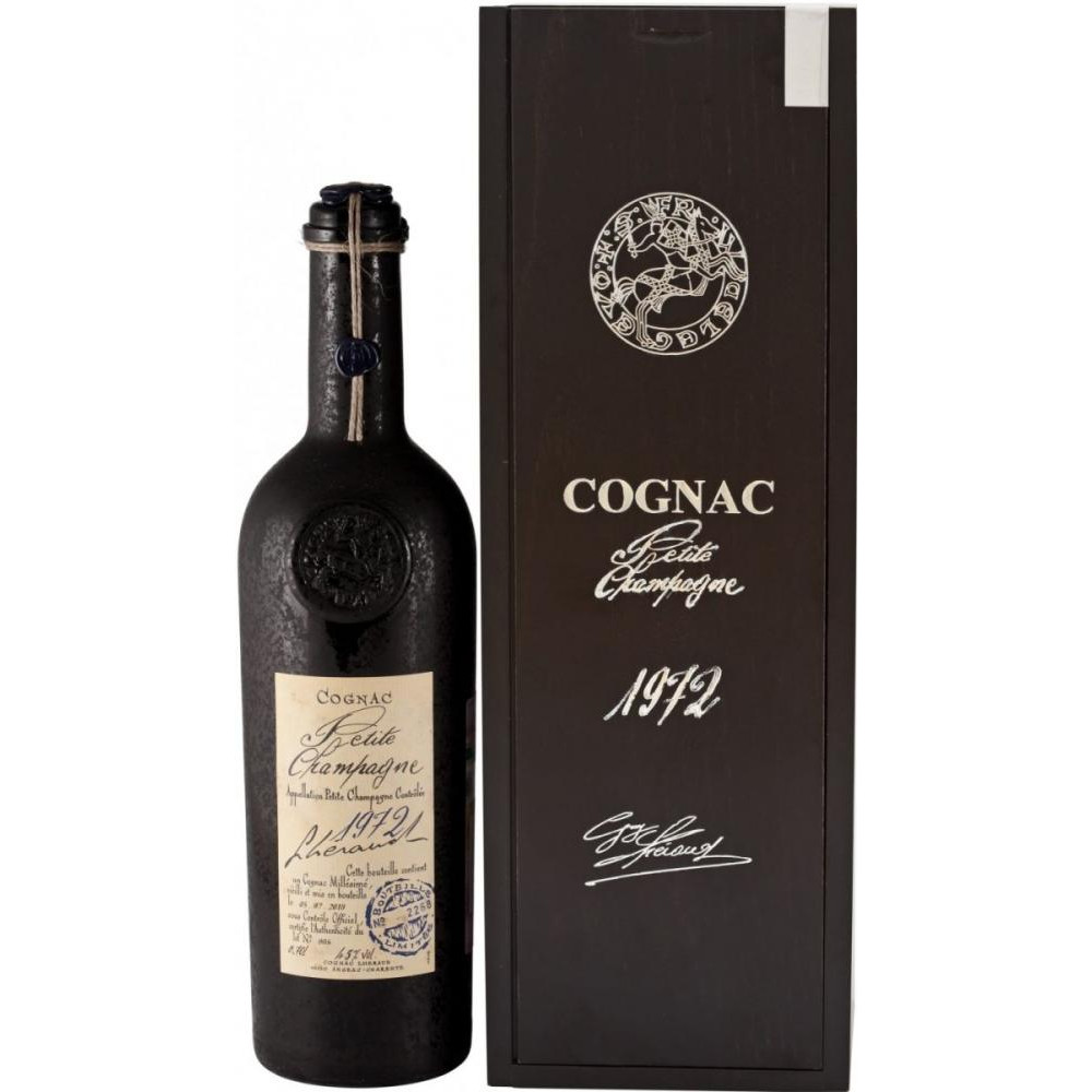 Lheraud Коньяк  Cognac 1972 Fins Bois, 0.7 л (5501723) - зображення 1