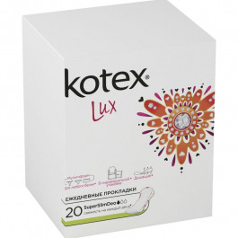 Kotex Ежедневные гигиенические прокладки  Superslim Lux Deo, 20 шт. (5029053542768)