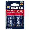 Varta D bat Alkaline 2шт Longlife Max Power (4720101402) - зображення 1