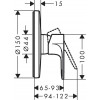 Hansgrohe Rebris E 72668000 - зображення 3