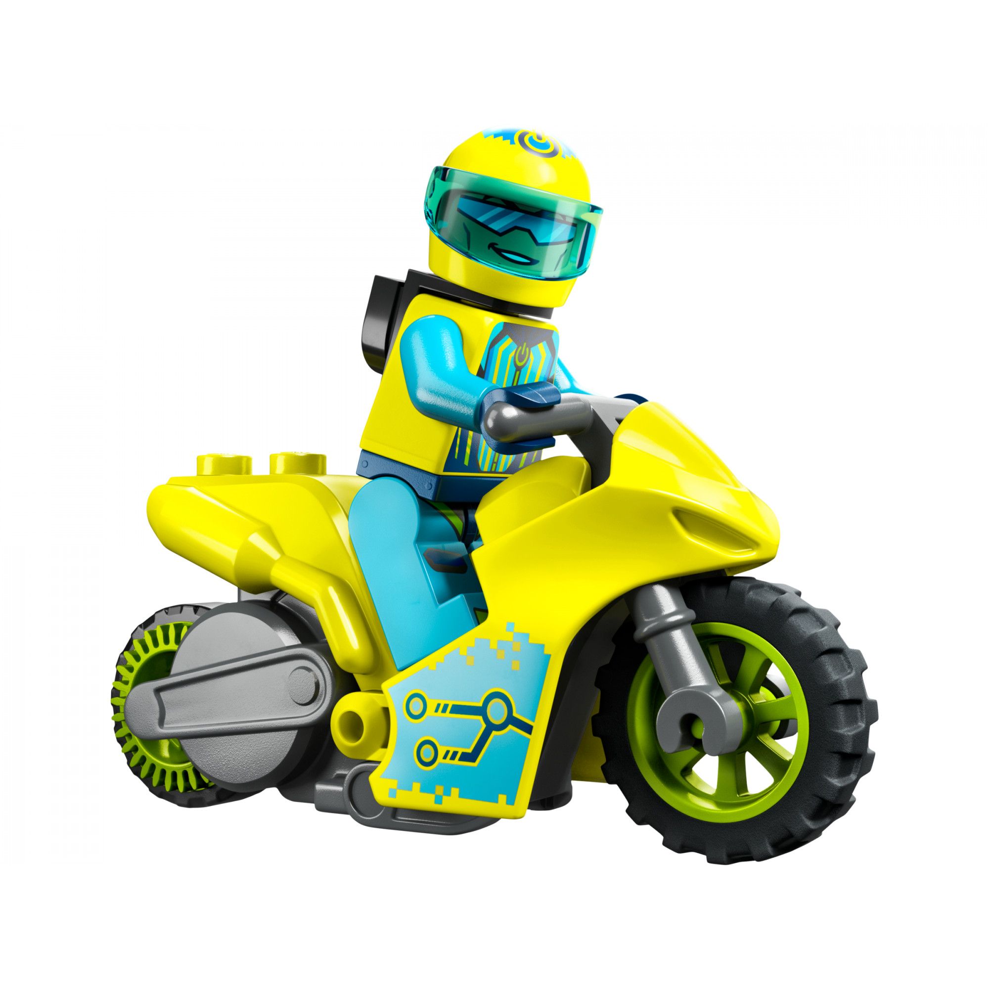 LEGO City Каскадерський кібермотоцикл (60358) - зображення 1