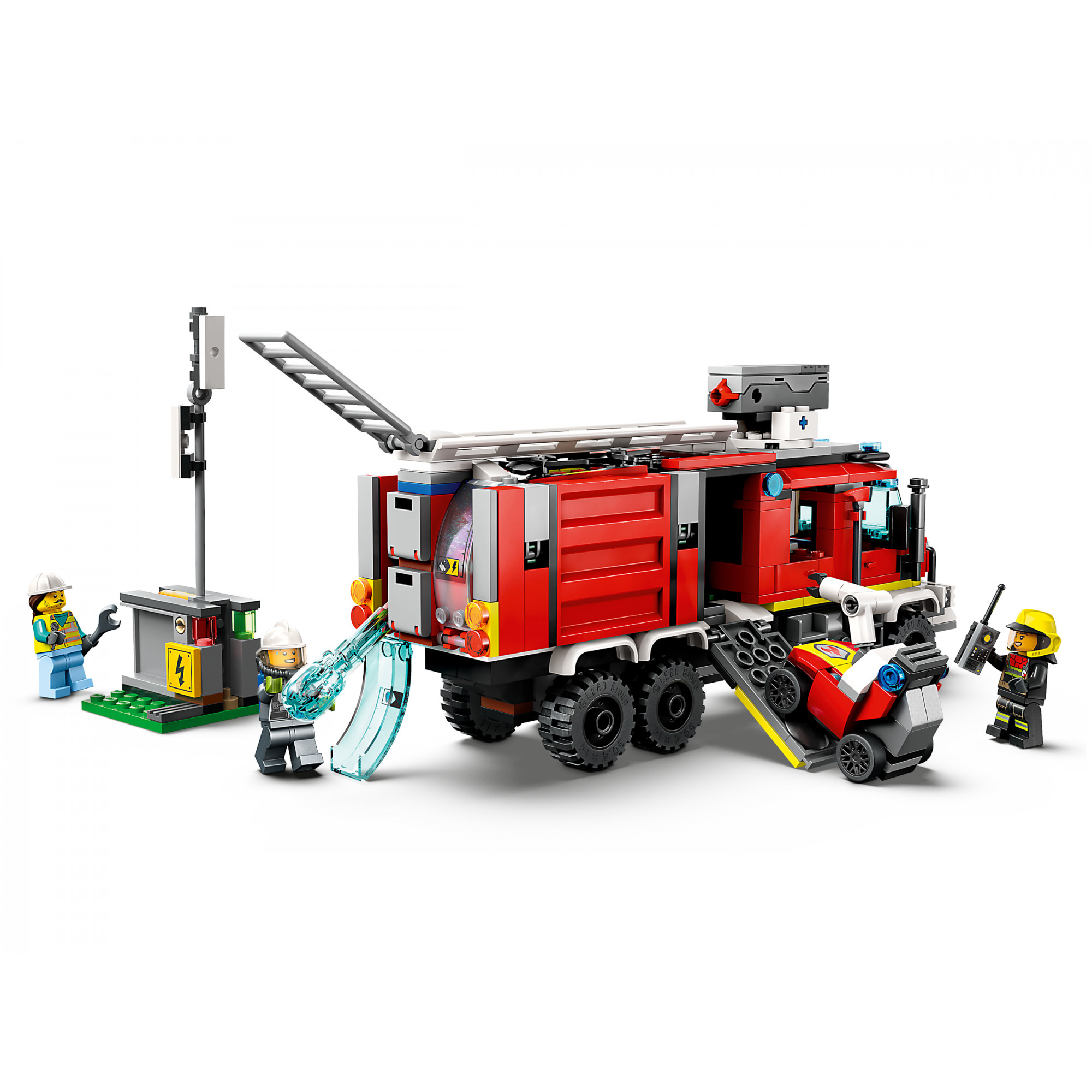 LEGO City Пожежна машина (60374) купить в интернет-магазине: цены на  блочный конструктор City Пожежна машина (60374) - отзывы и обзоры, фото и  характеристики. Сравнить предложения в Украине: Киев, Харьков, Одесса,  Днепр на