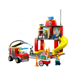LEGO City Пожежне депо та пожежна машина (60375)