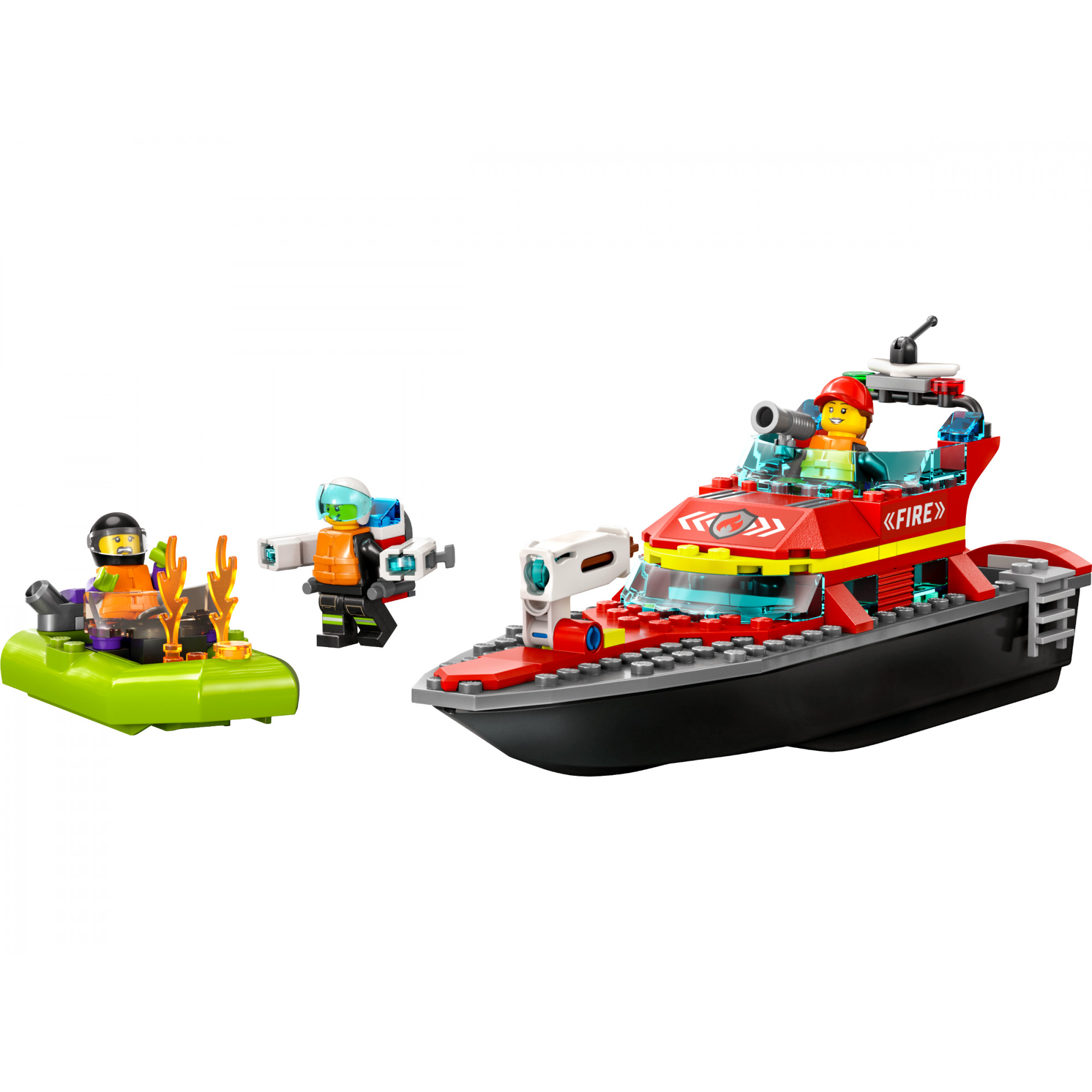 LEGO City Човен пожежної бригади (60373) - зображення 1