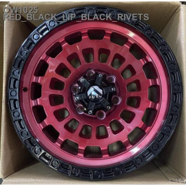 REPLAY Off-Road-Wheels OW1025 RED (R17 W9.0 PCD6x139.7 ET-12 DIA110.5)