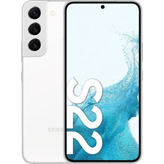 Samsung Galaxy S22 8/128GB Phantom White (SM-S901BZWD) - зображення 1