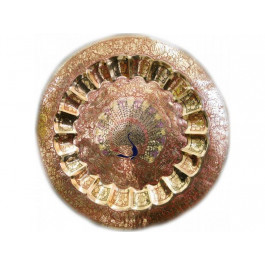 Arjuna Тарелка бронзовая настенная 57 см (23509)