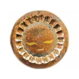 Arjuna Тарелка бронзовая настенная 48 см (23510)