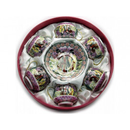 Arjuna Сервіз круглий порцеляна  6SCS114 Фіолетовий (22547)