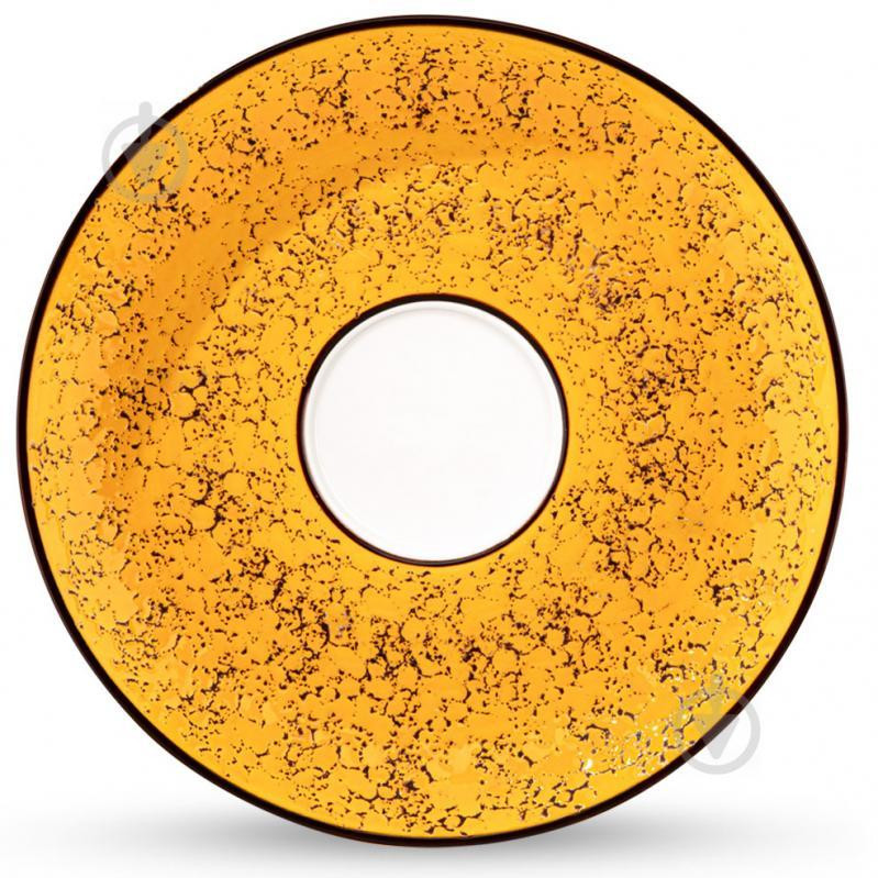 Wilmax Блюдце  Splash Yellow 12 см (WL-667434/B) - зображення 1