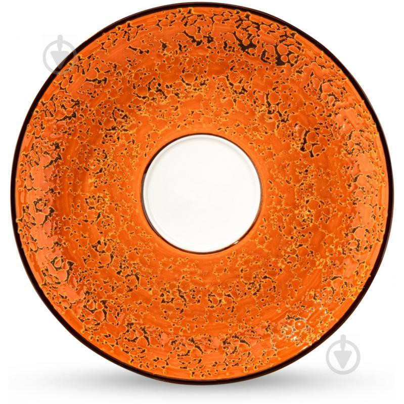 Wilmax Блюдце  Splash Orange 14 см (WL-667335/B) - зображення 1