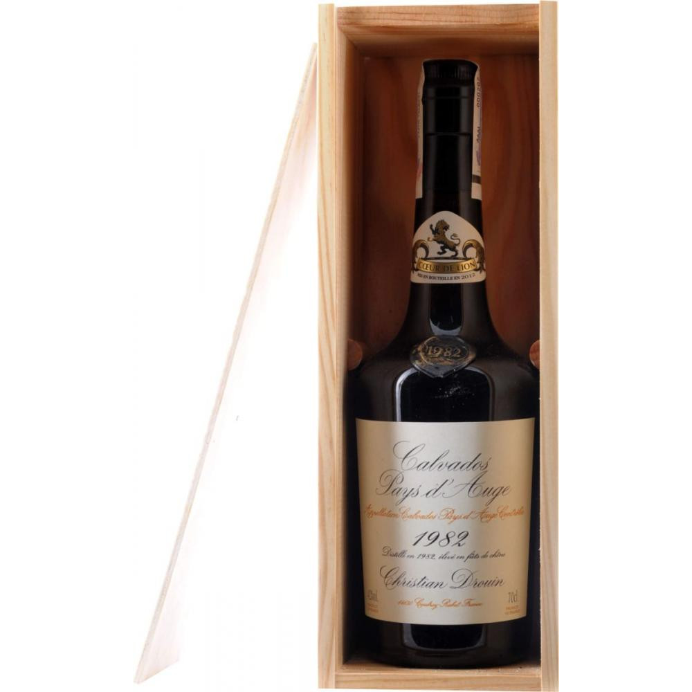 Chateau de Laubade Кальвадос Calvados Coeur de Lion Pays d&#39;Auge 1982 – 0,7 л (3297364271246) - зображення 1