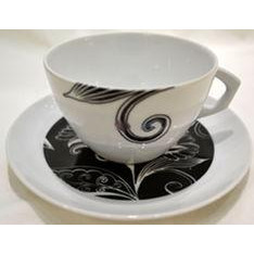 Porcel Набор блюдец для чайных чашек Folk 15см 30110513 - зображення 1