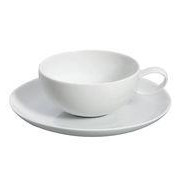 Vista Alegre Чашка для чая с блюдцем Domo White 250мл 21100016 - зображення 1