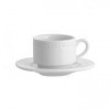 Vista Alegre Чашка для кофе с блюдцем Perla Hotelware 100мл 21101975 - зображення 1