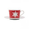 Spal Чашка для чая с блюдцем Jingle Bells 240мл 19004801171 - зображення 1