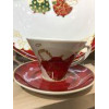 Spal Чашка для чая с блюдцем Anjos Gold Christmas 250мл 54004800963 - зображення 1