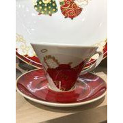 Spal Чашка для чая с блюдцем Anjos Gold Christmas 250мл 54004800963