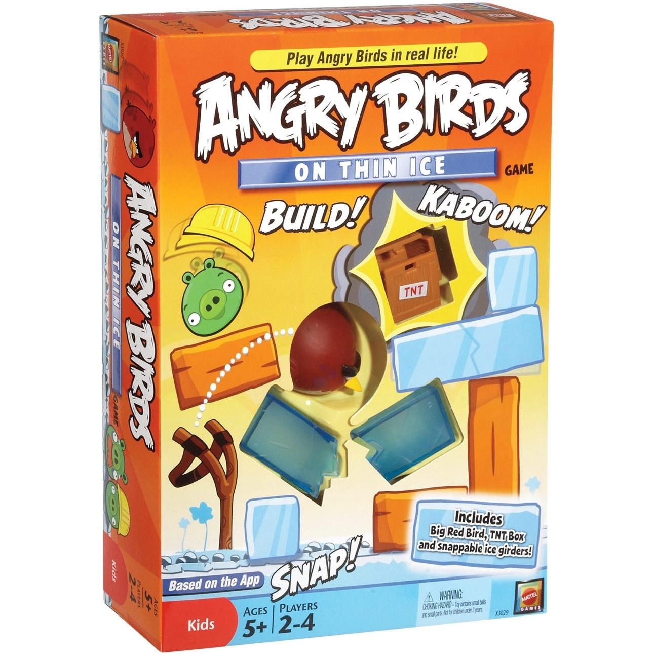 Mattel Angry Birds На тонком льду (X3029) купить в интернет-магазине: цены  на развлекательная игра Angry Birds На тонком льду (X3029) - отзывы и  обзоры, фото и характеристики. Сравнить предложения в Украине: Киев,